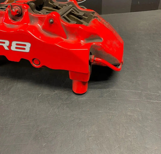 2012 AUDI R8 V10 OEM COUPE DRIVER LH FRONT BRAKE CALIPER USED Pit Stop Auto