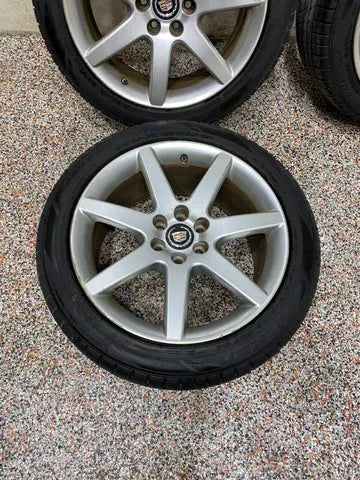 2006 CADILLAC CTSV CTS-V OEM WHEEL RIM SET WITH TIRES FULL SET FALKEN TIRES USED Pit Stop Auto