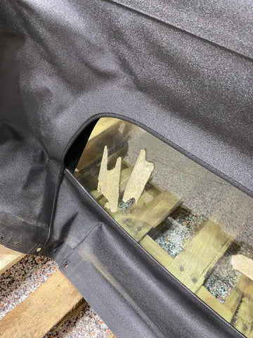 2000 HONDA S2000 AP1 CONVERTIBLE TOP AND FRAME WITH GLASS WINDOW CONVERSION Pit Stop Auto