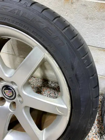 2006 CADILLAC CTSV CTS-V OEM WHEEL RIM SET WITH TIRES FULL SET FALKEN TIRES USED Pit Stop Auto