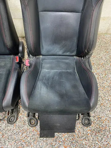 2018 SUBARU BRZ FRS 86 OEM FRONT SEAT PAIR DRIVER PASSENGER WITH SUEDE USED Pit Stop Auto