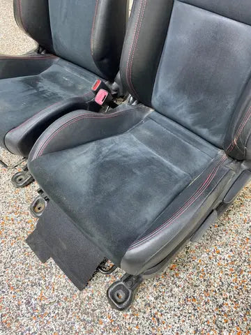 2018 SUBARU BRZ FRS 86 OEM FRONT SEAT PAIR DRIVER PASSENGER WITH SUEDE USED Pit Stop Auto