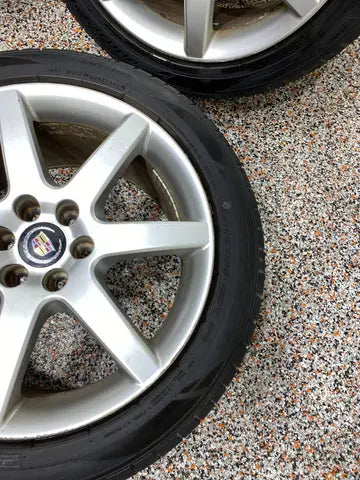 2006 CADILLAC CTSV CTS-V OEM WHEEL RIM SET WITH TIRES FULL SET FALKEN TIRES USED Pit Stop Auto