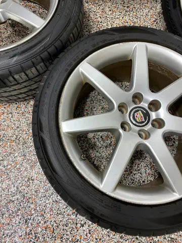 2006 CADILLAC CTSV CTS-V OEM WHEEL RIM SET WITH TIRES FULL SET FALKEN TIRES USED Pit Stop Auto