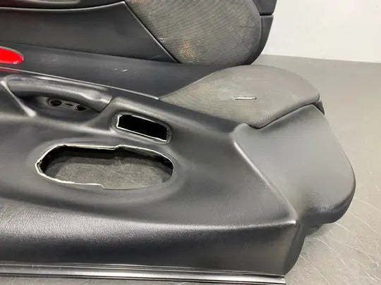 2000 CORVETTE C5 OEM DOOR PANEL PAIR DRIVER PASSENGER PANELS BLACK USED Pit Stop Auto