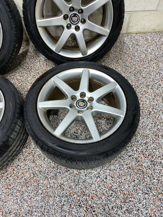 2006 CADILLAC CTSV CTS-V OEM WHEEL RIM SET WITH TIRES FULL SET FALKEN TIRES USED Pit Stop Auto