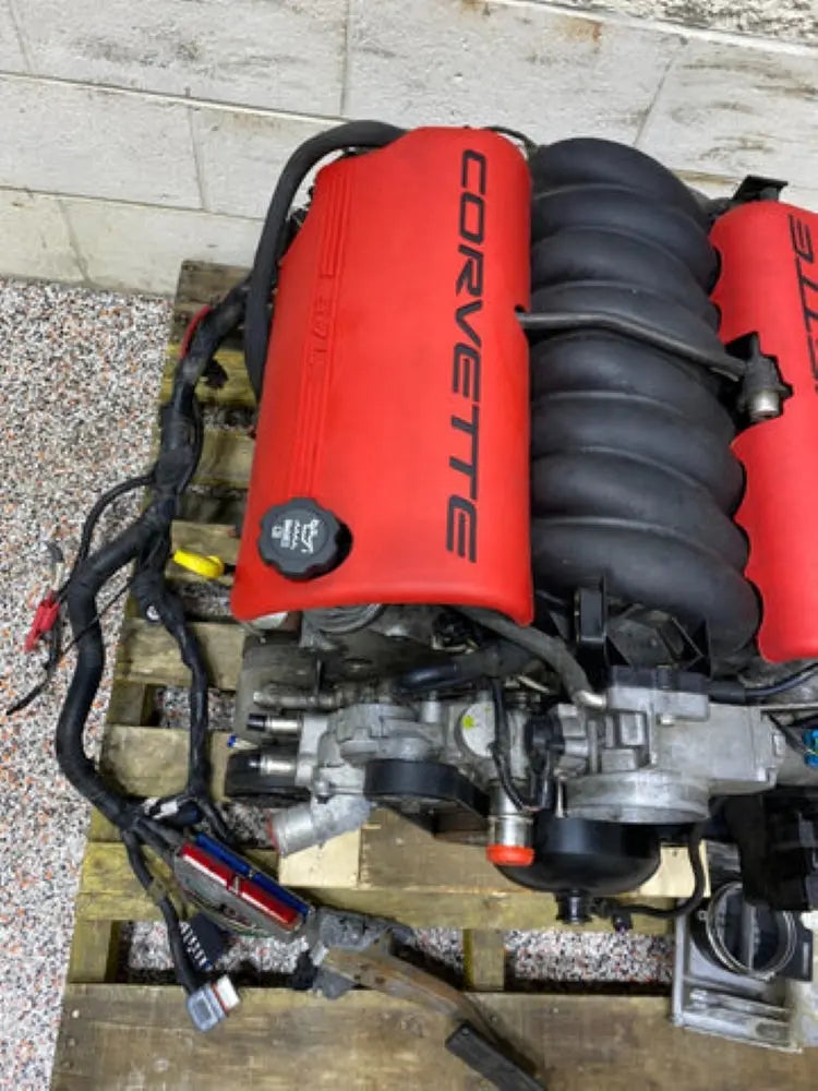 2003 CHEVY CORVETTE Z06 OEM 5.7 LS6 LS ENGINE LONGBLOCK DROPOUT -TESTED- 37K Pit Stop Auto