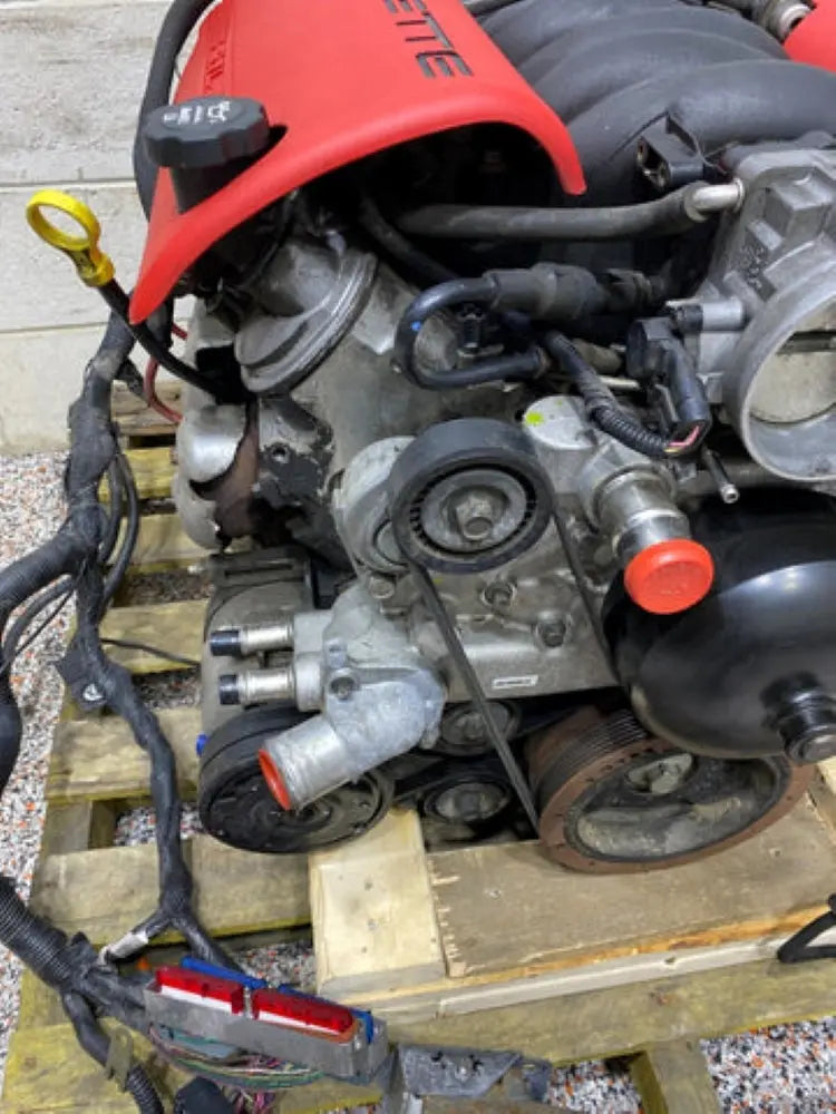 2003 CHEVY CORVETTE Z06 OEM 5.7 LS6 LS ENGINE LONGBLOCK DROPOUT -TESTED- 37K Pit Stop Auto