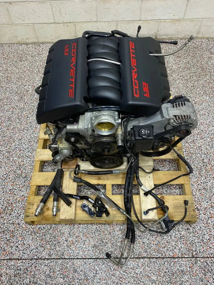 2013 CORVETTE GRANDSPORT OEM 6.2 LS3 DRY SUMP LS ENGINE LONGBLOCK DROPOUT 24K Pit Stop Auto