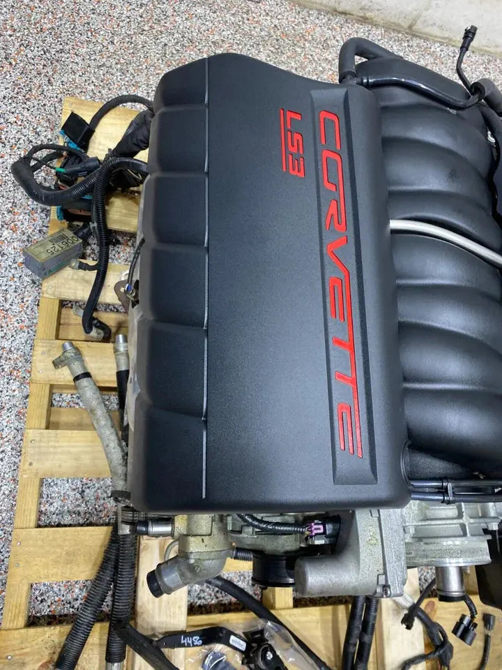 2013 CORVETTE GRANDSPORT OEM 6.2 LS3 DRY SUMP LS ENGINE LONGBLOCK DROPOUT 24K Pit Stop Auto