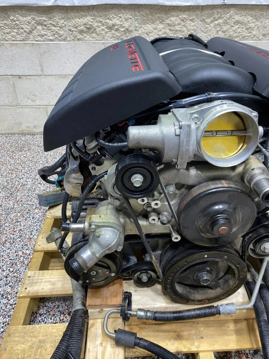 2013 CORVETTE GRANDSPORT OEM 6.2 LS3 DRY SUMP LS ENGINE LONGBLOCK DROPOUT 24K Pit Stop Auto