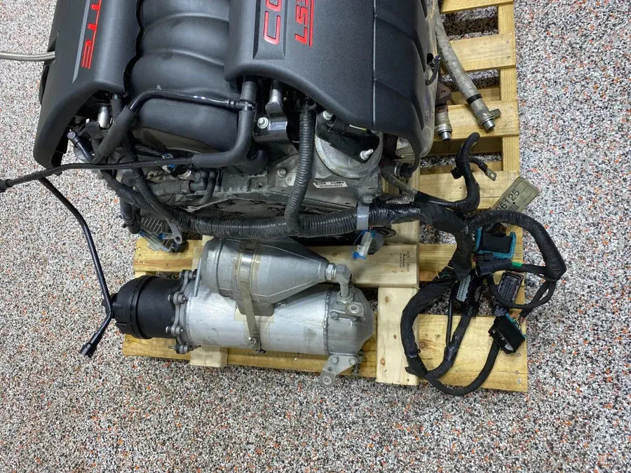 2013 CORVETTE GRANDSPORT OEM 6.2 LS3 DRY SUMP LS ENGINE LONGBLOCK DROPOUT 24K Pit Stop Auto
