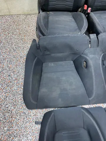 2017 MUSTANG GT OEM SEATS SEAT SET FRONT REAR CLOTH USED COMPLETE RESTOROD! Pit Stop Auto