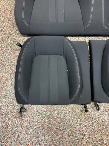 2017 MUSTANG GT OEM SEATS SEAT SET FRONT REAR CLOTH USED COMPLETE RESTOROD! Pit Stop Auto