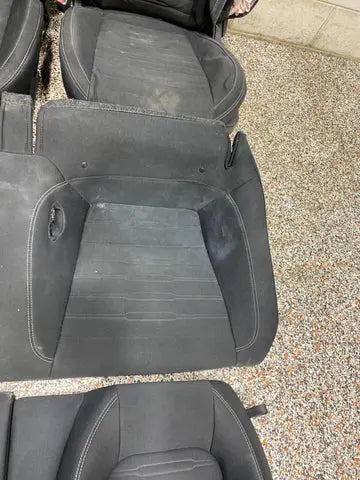 2017 MUSTANG GT OEM SEATS SEAT SET FRONT REAR CLOTH USED COMPLETE RESTOROD! Pit Stop Auto
