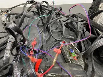 2019 DODGE CHALLENGER HELLCAT REDEYE HEADLIGHTS PAIR DR PS LH RH MODIFIED RGB Pit Stop Auto