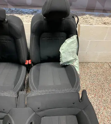 2017 MUSTANG GT OEM SEATS FRONT REAR CLOTH SET **SEE PICS** Pit Stop Auto