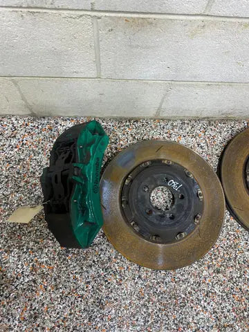 2019 DODGE CHALLENGER HELLCAT REDEYE OEM BREMBO BRAKE CALIPER SET WITH ROTORS Pit Stop Auto