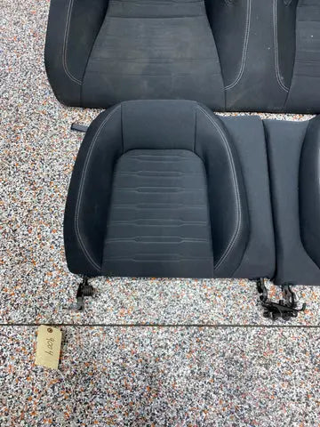 2017 MUSTANG GT OEM SEATS SEAT SET FRONT REAR CLOTH USED COMPLETE RESTOROD! Pit Stop Auto