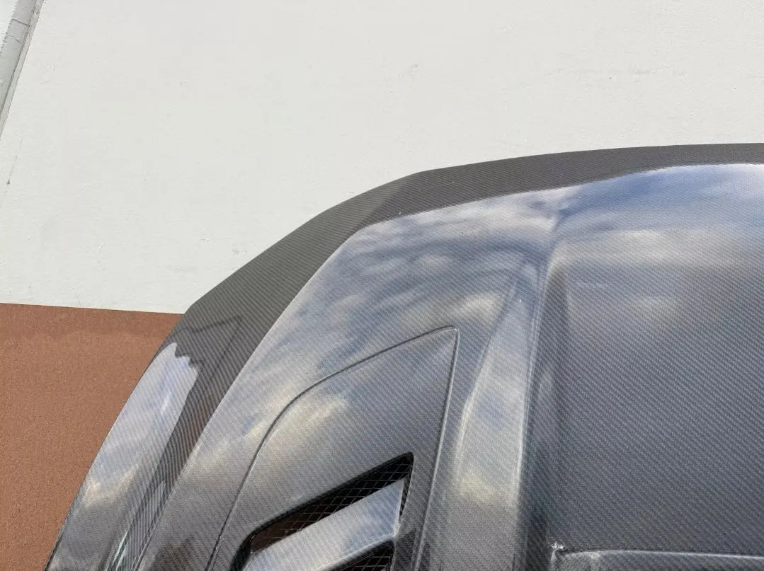 FORD MUSTANG GT 2018-2023 TRUFIBER VENTED CARBON FIBER HOOD BONNET ASSEMBLY Pit Stop Auto