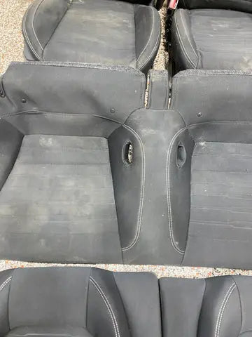 2017 MUSTANG GT OEM SEATS SEAT SET FRONT REAR CLOTH USED COMPLETE RESTOROD! Pit Stop Auto