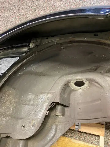 2007 PORSCHE 911 TURBO 997 OEM DRIVER LH REAR QUARTER PANEL CUT USED Pit Stop Auto