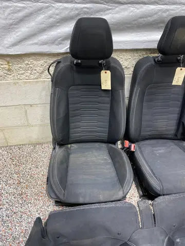 2017 MUSTANG GT OEM SEATS SEAT SET FRONT REAR CLOTH USED COMPLETE RESTOROD! Pit Stop Auto
