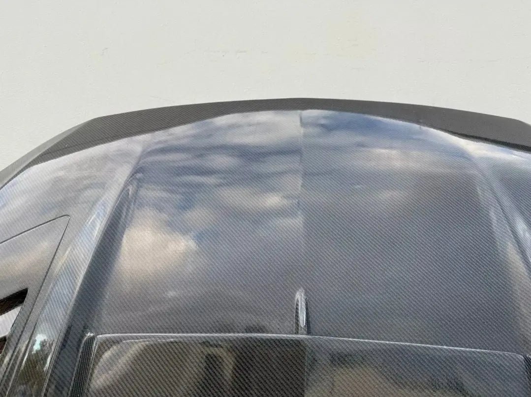 FORD MUSTANG GT 2018-2023 TRUFIBER VENTED CARBON FIBER HOOD BONNET ASSEMBLY Pit Stop Auto