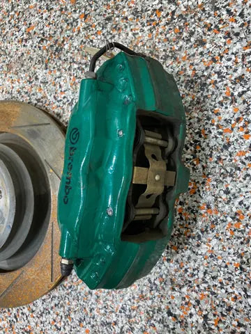 2019 DODGE CHALLENGER HELLCAT REDEYE OEM BREMBO BRAKE CALIPER SET WITH ROTORS Pit Stop Auto