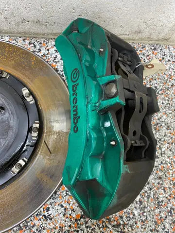 2019 DODGE CHALLENGER HELLCAT REDEYE OEM BREMBO BRAKE CALIPER SET WITH ROTORS Pit Stop Auto