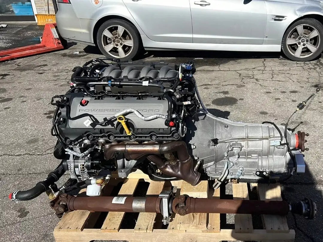 2016 FORD MUSTANG GEN 2 COYOTE ENGINE 6R80 AUTO TRANSMISSION PULL OUT 57k Pit Stop Auto