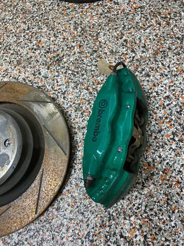 2019 DODGE CHALLENGER HELLCAT REDEYE OEM BREMBO BRAKE CALIPER SET WITH ROTORS Pit Stop Auto