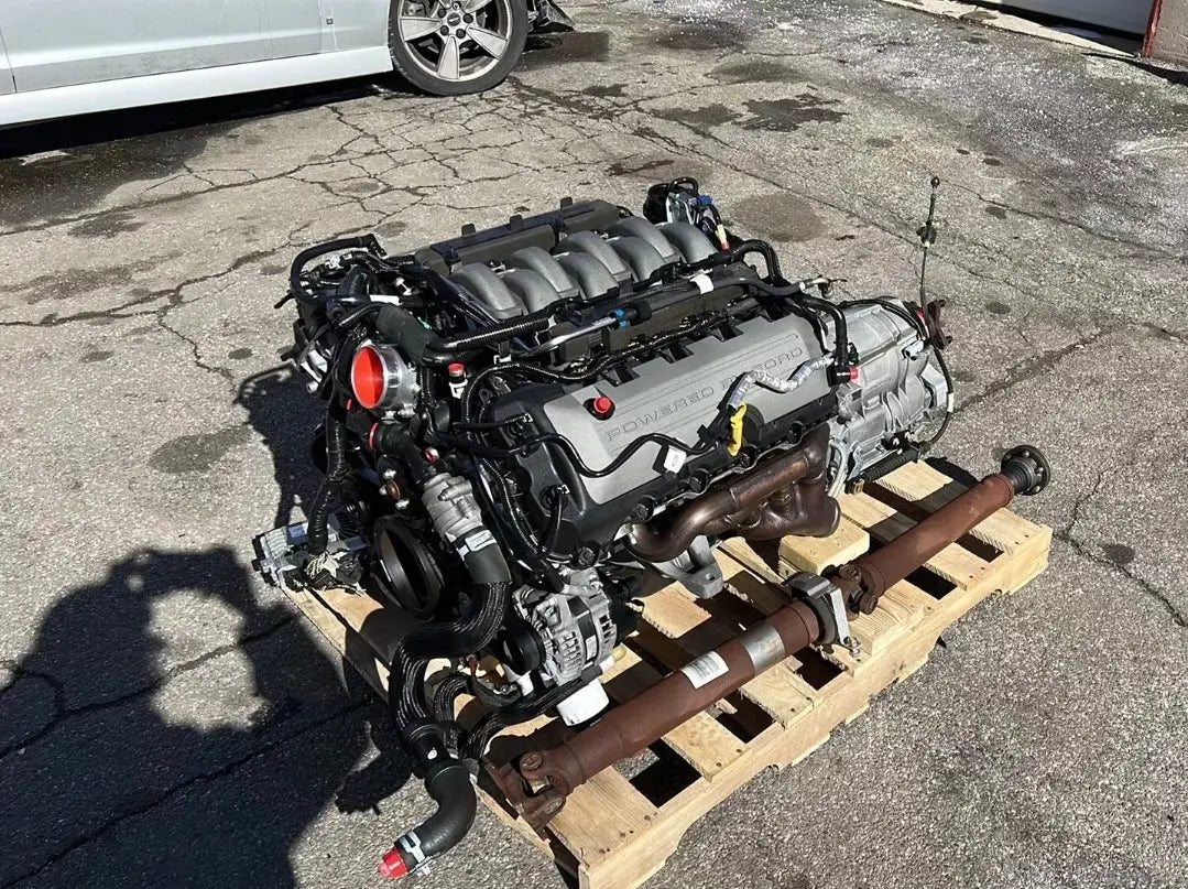 2016 FORD MUSTANG GEN 2 COYOTE ENGINE 6R80 AUTO TRANSMISSION PULL OUT 57k Pit Stop Auto