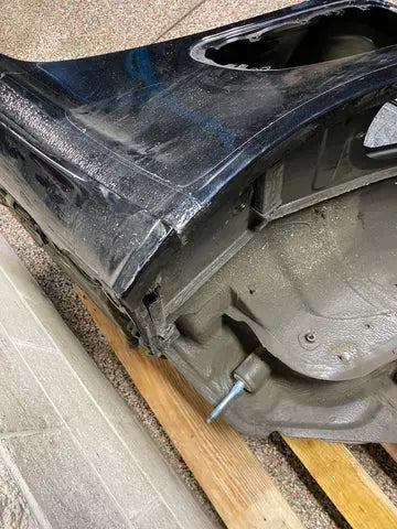 2007 PORSCHE 911 TURBO 997 OEM DRIVER LH REAR QUARTER PANEL CUT USED Pit Stop Auto