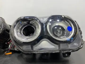 2019 DODGE CHALLENGER HELLCAT REDEYE HEADLIGHTS PAIR DR PS LH RH MODIFIED RGB Pit Stop Auto
