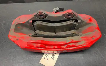2018 DODGE CHALLENGER HELLCAT OEM RED BREMBO BRAKE CALIPER SET FRONT REAR USED Pit Stop Auto