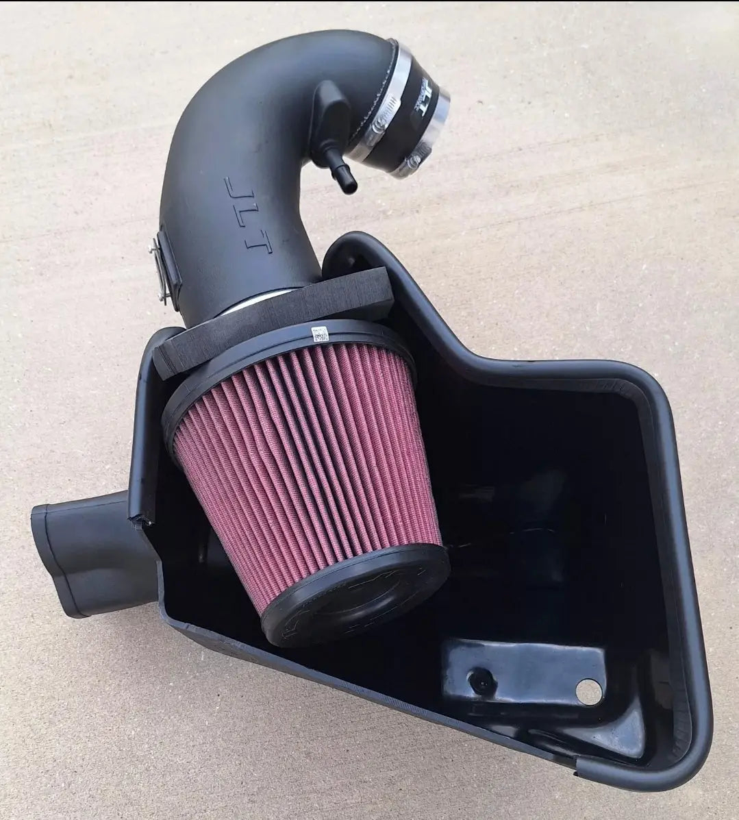 JLT Cold Air Intake with Red Cotton Filter (18-23 Mustang GT) Pit Stop Auto