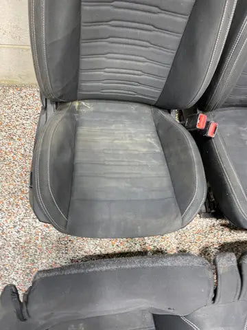 2017 MUSTANG GT OEM SEATS SEAT SET FRONT REAR CLOTH USED COMPLETE RESTOROD! Pit Stop Auto