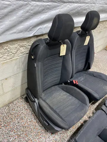 2017 MUSTANG GT OEM SEATS SEAT SET FRONT REAR CLOTH USED COMPLETE RESTOROD! Pit Stop Auto