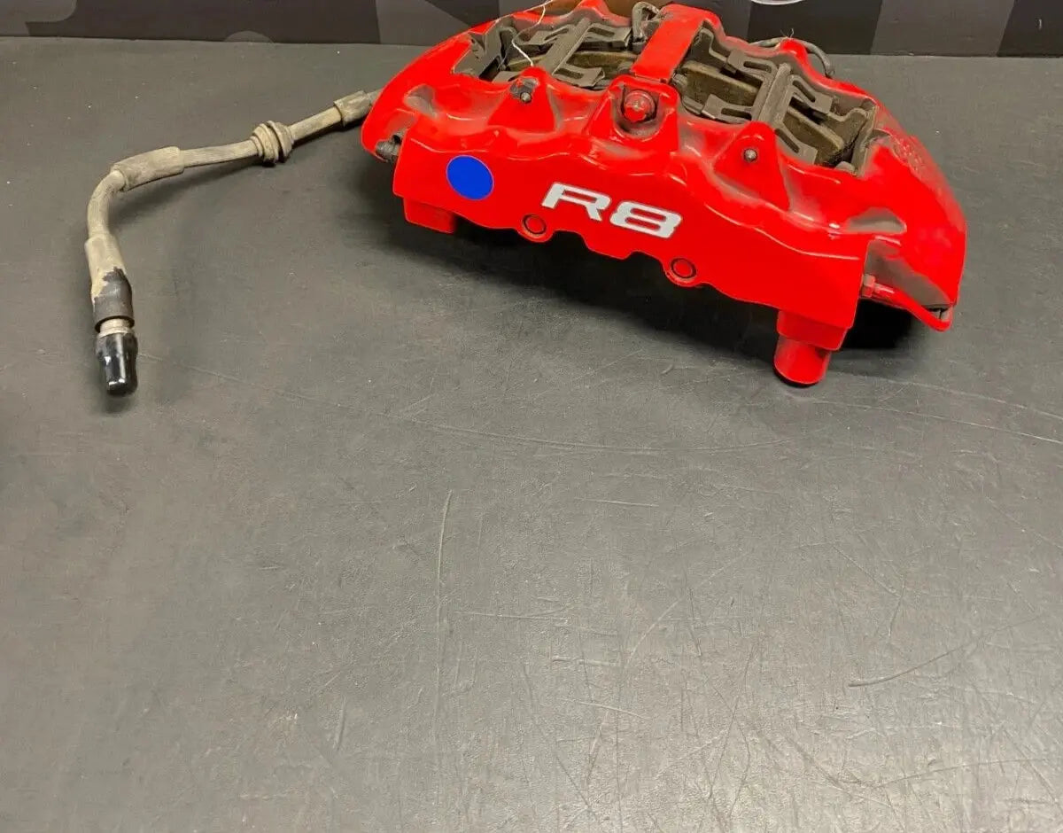 2012 AUDI R8 V10 OEM COUPE DRIVER LH FRONT BRAKE CALIPER USED Pit Stop Auto
