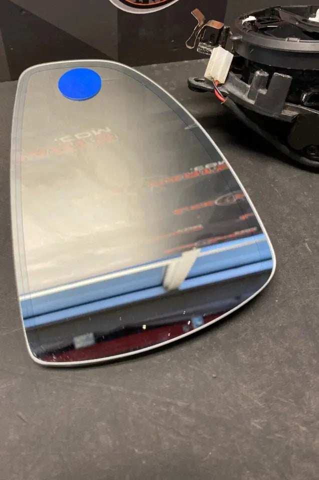 2012 AUDI R8 V10 OEM COUPE OEM DRIVER LH SIDE VIEW MIRROR GLASS AND MOUNT **READ Pit Stop Auto