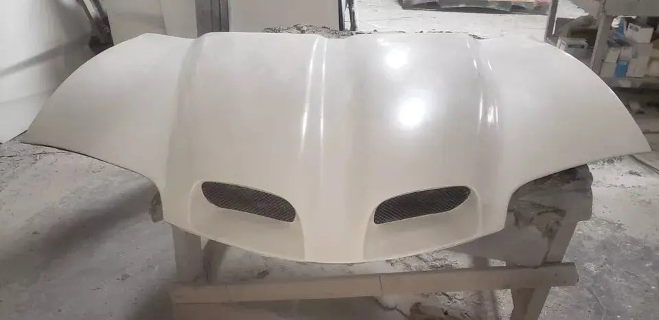 1993-2002 Pontiac Trans Am WS6 functional Ram Air Fiberglass Bold-on Hood Pit Stop Auto