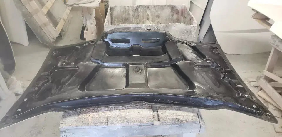 1993-2002 Pontiac Trans Am WS6 functional Ram Air Fiberglass Bold-on Hood Pit Stop Auto