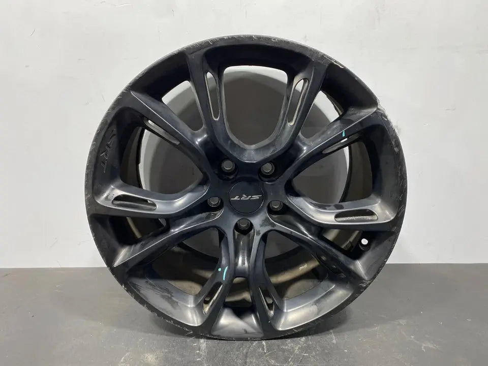 2017 JEEP CHEROKEE SRT OEM WHEEL RIM 20x10 BLACK (1) SINGLE RIM USED Pit Stop Auto