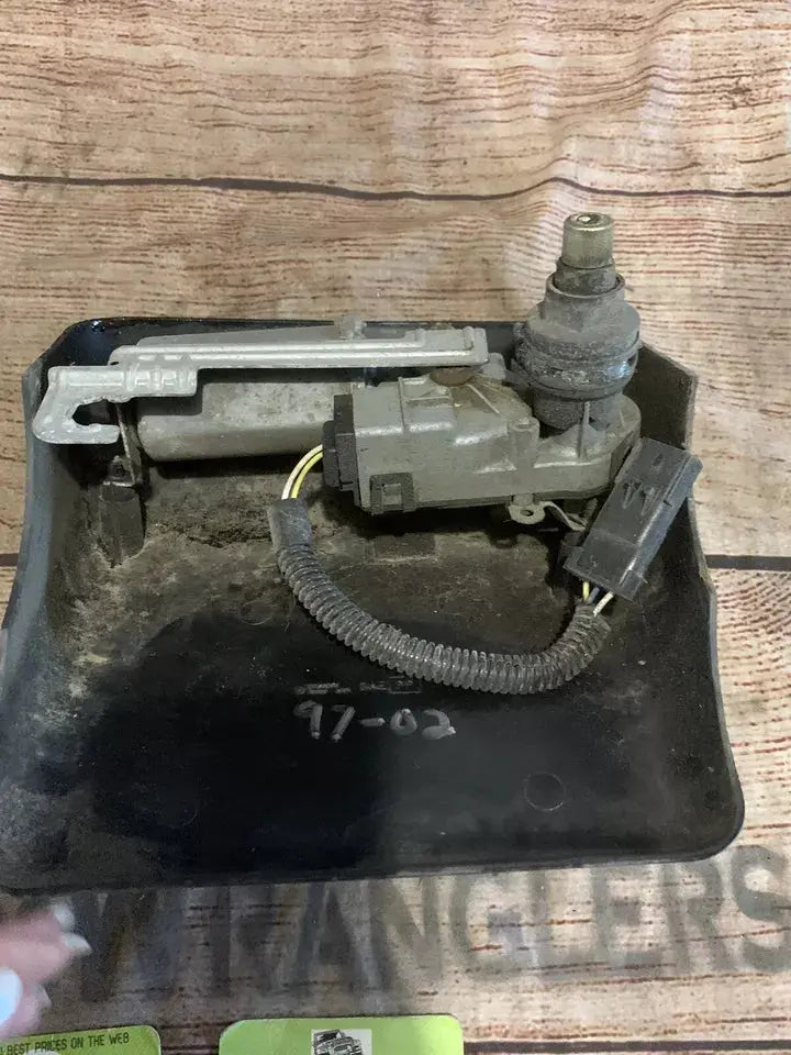 Jeep Wrangler TJ 1997 - 2002 OEM Hard Top HARDTOP Rear Wiper Motor & Cover Pit Stop Auto