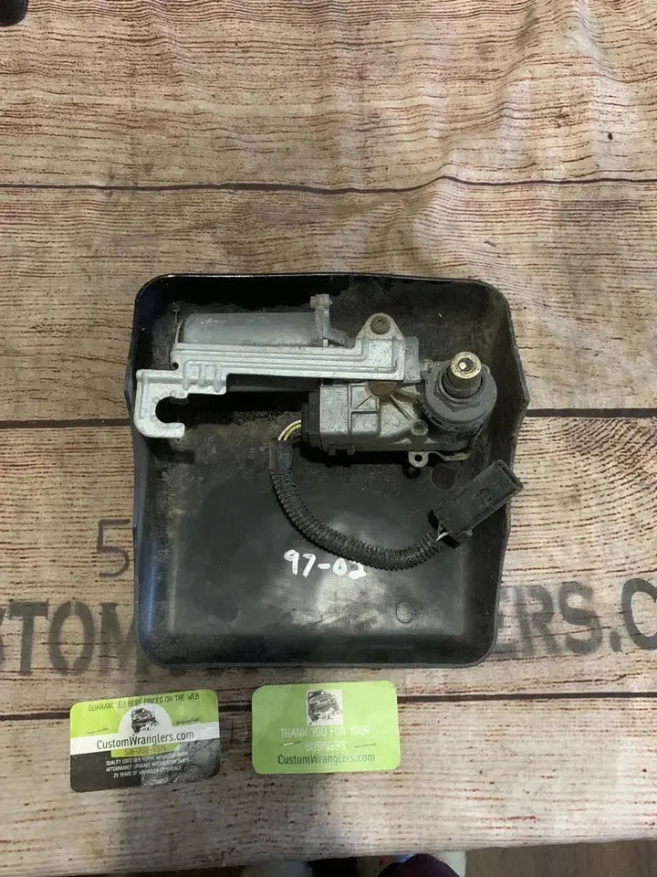 Jeep Wrangler TJ 1997 - 2002 OEM Hard Top HARDTOP Rear Wiper Motor & Cover Pit Stop Auto