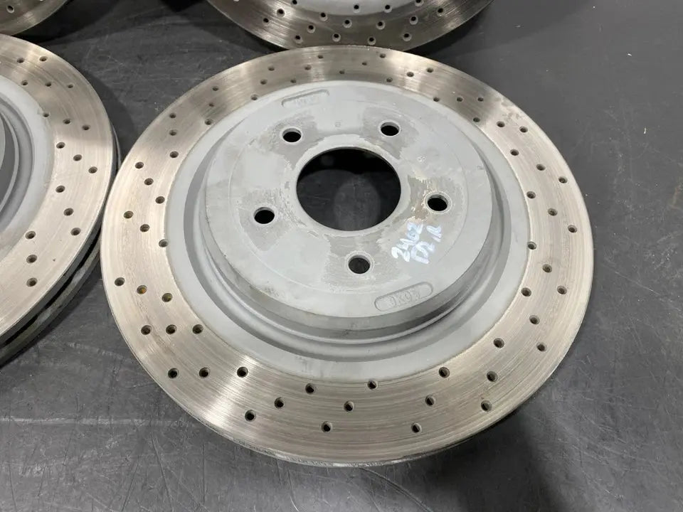 2011 CORVETTE C6 GRANDSPORT BRAKE ROTOR SET FRONT REAR ROTORS USED Pit Stop Auto